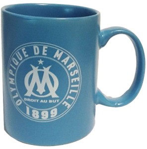 Mug Vintage Bleu Mat OLYMPIQUE DE MARSEILLE