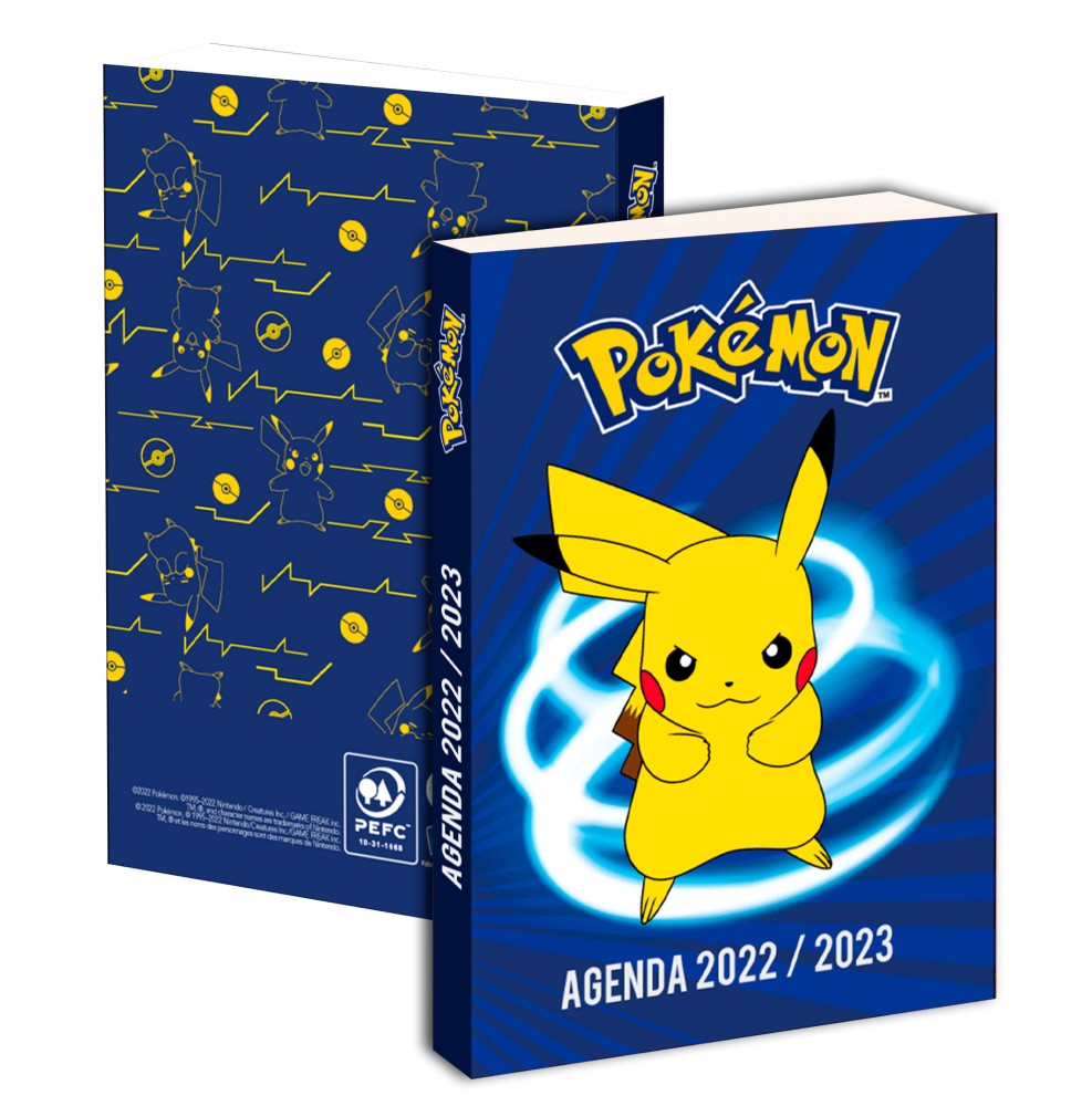 Agenda Scolaire 2022/2023 POKEMON