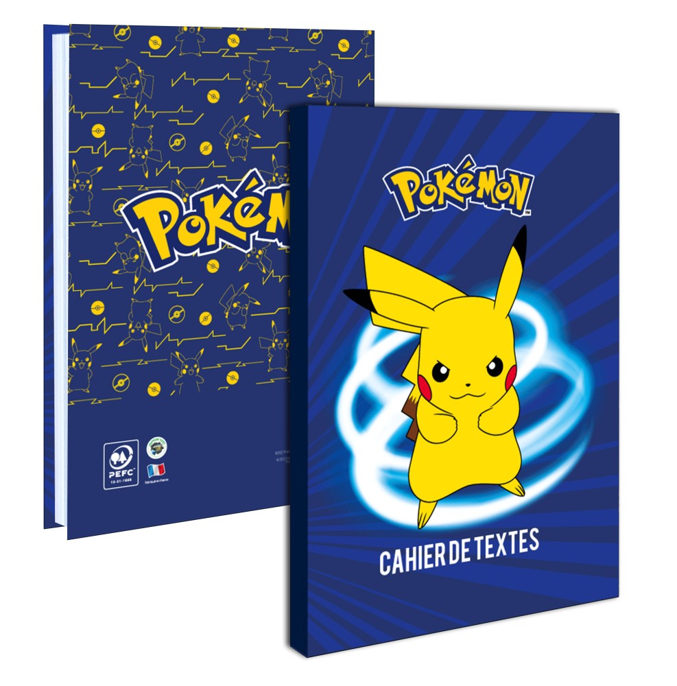 Cahier de Texte POKEMON