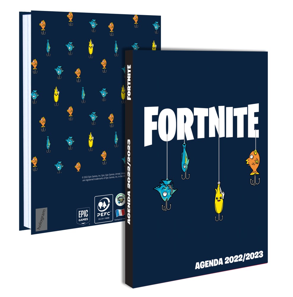 Agenda Scolaire Integra 2022/2023 FORTNITE